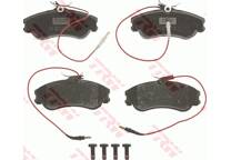 Front brake pad set