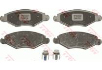 Front brake pad set