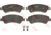 Front brake pad set
