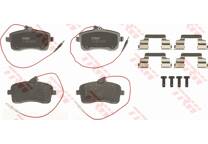 Front brake pad set