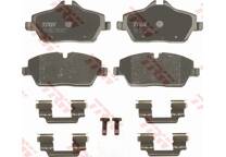 Front brake pad set