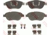 Front brake pad set