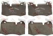 Front brake pad set