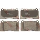 Front brake pad set TRW - GDB2007