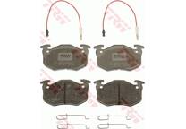 Front brake pad set