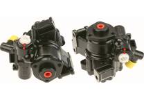 Hydraulic pump steering system