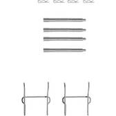 Kit d'accessoires (plaquette de frein) TRW - PFK357