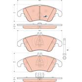 Kit EBC Pastiglie Freni e Dischi Freno Anteriore MERCEDES-BENZ Classe C  (W202) C180 Cv dal