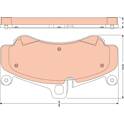 Kit pastiglie freno anteriore TRW - GDB1779