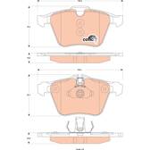 Kit pastiglie freno anteriore TRW - GDB1835
