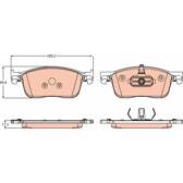 Kit pastiglie freno anteriore TRW - GDB2169