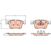 Kit pastiglie freno anteriore TRW - GDB2193