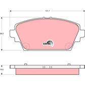 Kit pastiglie freno anteriore TRW - GDB3291
