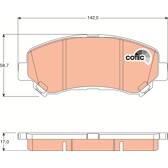 Kit pastiglie freno anteriore TRW - GDB3467