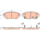 Kit pastiglie freno anteriore TRW - GDB3592