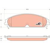 Kit pastiglie freno anteriore TRW - GDB4134