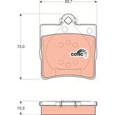 Kit pastiglie freno posteriore TRW - GDB1335