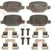 Kit pastiglie freno posteriore TRW - GDB1396