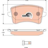 Kit pastiglie freno posteriore TRW - GDB1765