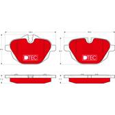 Kit pastiglie freno posteriore TRW - GDB1840DTE