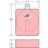 Kit pastiglie freno posteriore TRW - GDB704
