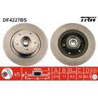 Brake disc (per unit) TRW - DF4227BS
