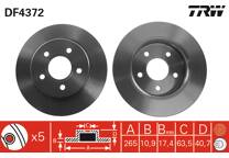 Brake disc set (2)