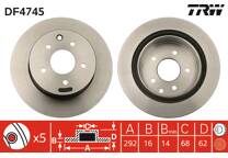 Brake disc set (2)