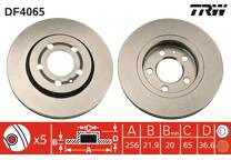 Brake disc set (2)