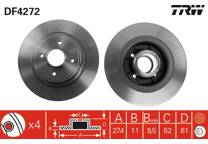 Brake disc set (2)