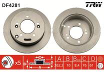 Brake disc set (2)