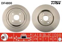Brake disc set (2)