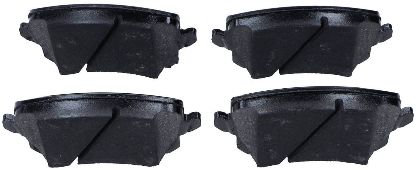 Rear brake pad set