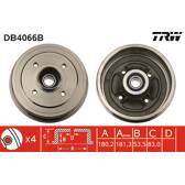 Tamburo freno TRW - DB4066B