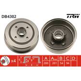Tamburo freno TRW - DB4302