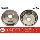 Tambour de frein TRW - DB4032