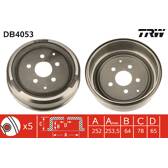 Tambour de frein TRW - DB4053
