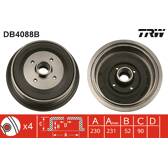 Tambour de frein TRW - DB4088B