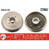 Tambour de frein TRW - DB4120