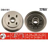 Tambour de frein TRW - DB4181