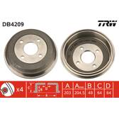 Tambour de frein TRW - DB4209