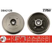 Tambour de frein TRW - DB4212B