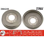 Tambour de frein TRW - DB4249