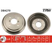 Tambour de frein TRW - DB4270