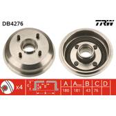 Tambour de frein TRW - DB4276