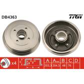 Tambour de frein TRW - DB4363
