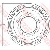 Tambour de frein TRW - DB4421