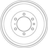 Tambour de frein TRW - DB4452