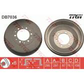 Tambour de frein TRW - DB7036