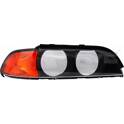 Lens, headlight TYC - 20-0380-LA-2